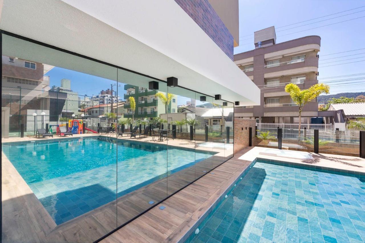 Terrazzo 602B - Cobertura Duplex A Poucos Metros Da Praia De Bombas - Condominio Com Piscina - Academia - Solario - Бомбиньяс Экстерьер фото